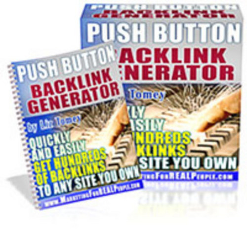 Product picture Push Button Backlinks Generator Software 