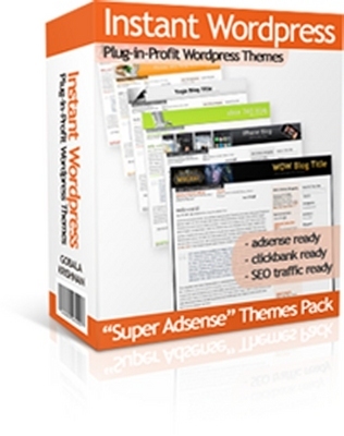 Product picture 30 Instant Wordpress Adsense Themes